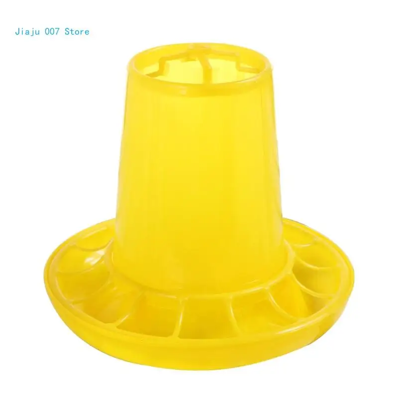 Chick Feeder Automatic Small Poultry Dispensers Chicken Feeders Safe Plastic Material Birds Feeder for Farm C9GA thumbnail 5