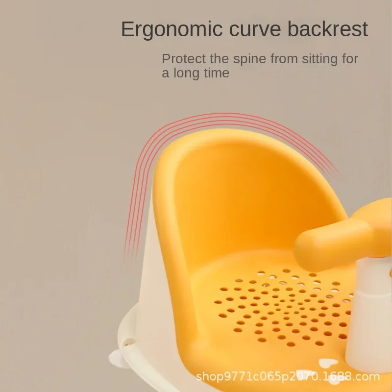 Children's Shower Seat Portable Shower Stand for Newborns and Young Children Children's Growth Accessories thumbnail 5