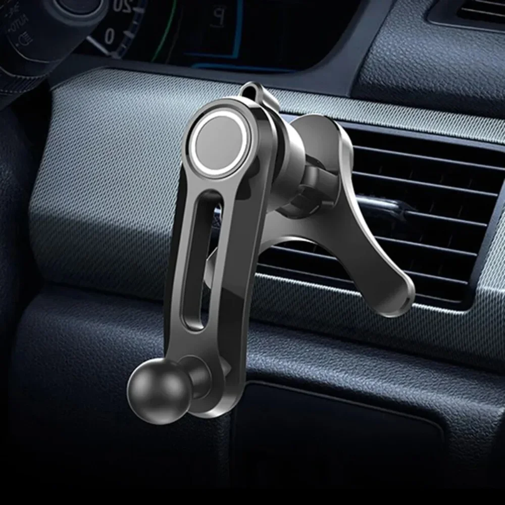 New 17mm Ball Head Base Car Air Vent Clip Replace for Magnetic Car Phone Holder Dashboard Support Stand Mobile Phone Accessory thumbnail 2