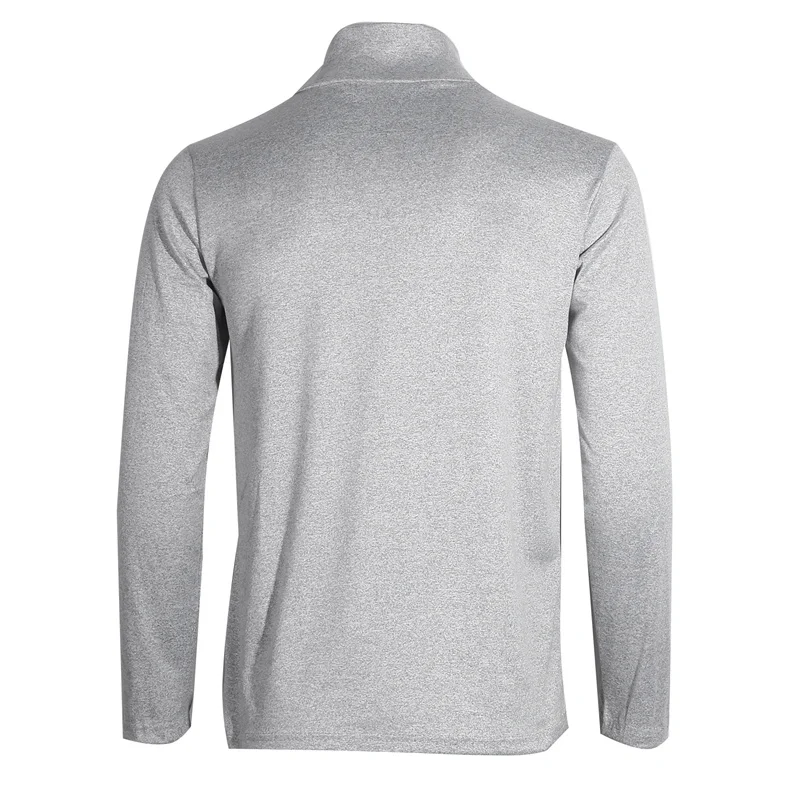 Fashion Men's Casual Slim Fit Basic Turtleneck High Collar Pullover Male Autumn Spring Thin Tops Basic Bottoming Plain T-shirt thumbnail 4