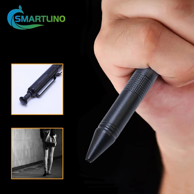 High Quality Metal Self-Defense Tactical Pen Anti-skid Signature Ballpoint Pen EDC Writing Tools Student Office Supplies thumbnail 2