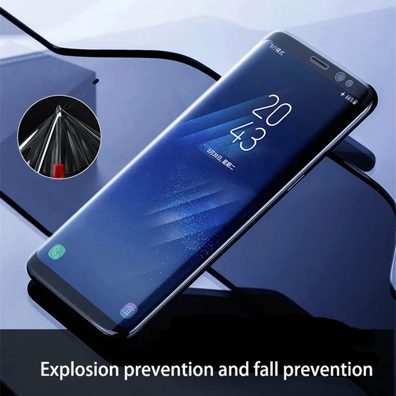 3 Pcs Tempered Glass For Samsung Note 9 10 20 Ultra Samsung S24 S23 S22 S21 S20 Ultra S10 S9 S8 Plus Full Cover Screen Protector thumbnail 3