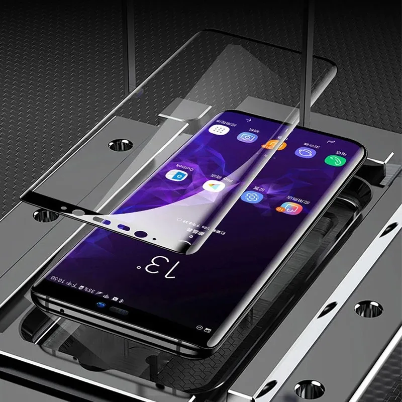 3 Pcs Tempered Glass For Samsung Note 9 10 20 Ultra Samsung S24 S23 S22 S21 S20 Ultra S10 S9 S8 Plus Full Cover Screen Protector thumbnail 4