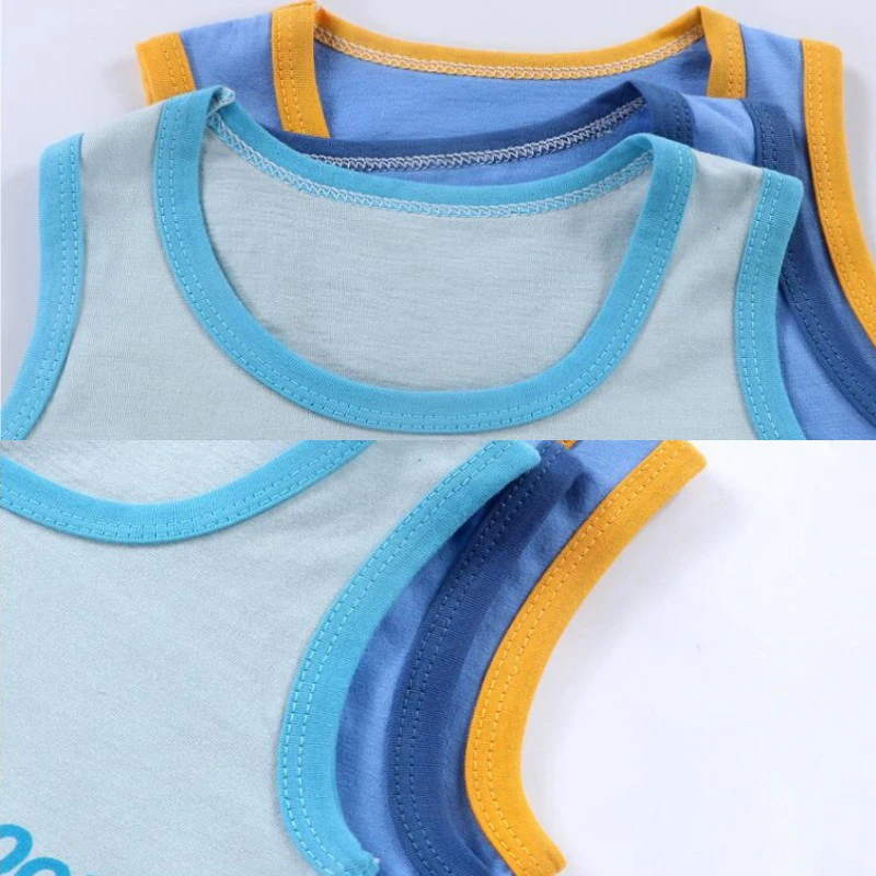 Vest+Shorts 2-Piece Clothing Set Cartoon Lion Pajamas Summer Kids Baby Boys Girls Cotton Casual Tracksuit Clothes Suit 1-6 Years thumbnail 6