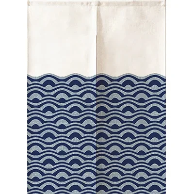 Japanese Style Splited Door Curtain Partation Blackout Room Divider Double Opening Door Curtain Lzakaya Restaurant thumbnail 5