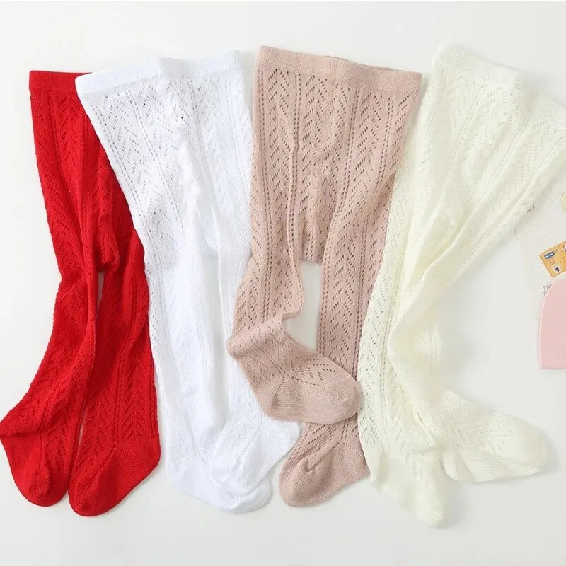 Summer Baby Girls Tights Hollow Out Mesh Stockings For Kids Fishnet Clothing Toddler Spain Style Thin Bottom Pantyhose thumbnail 4