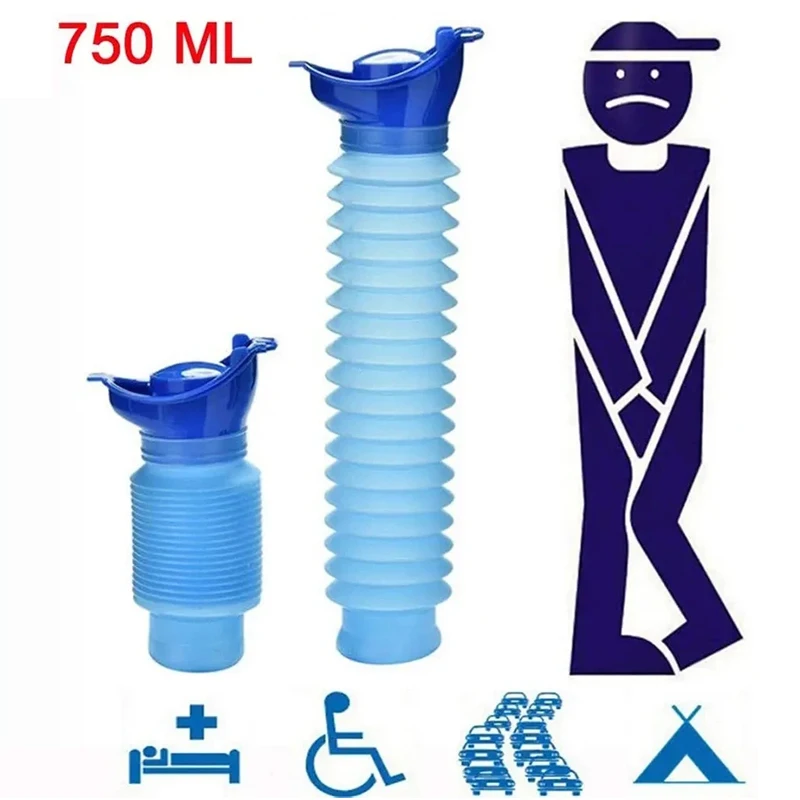 Portable Urine Toilet Aid Car Travel Outdoor Adult Urinals For Man Woman Children Potty Funnel Peeing Camping Toilet thumbnail 5
