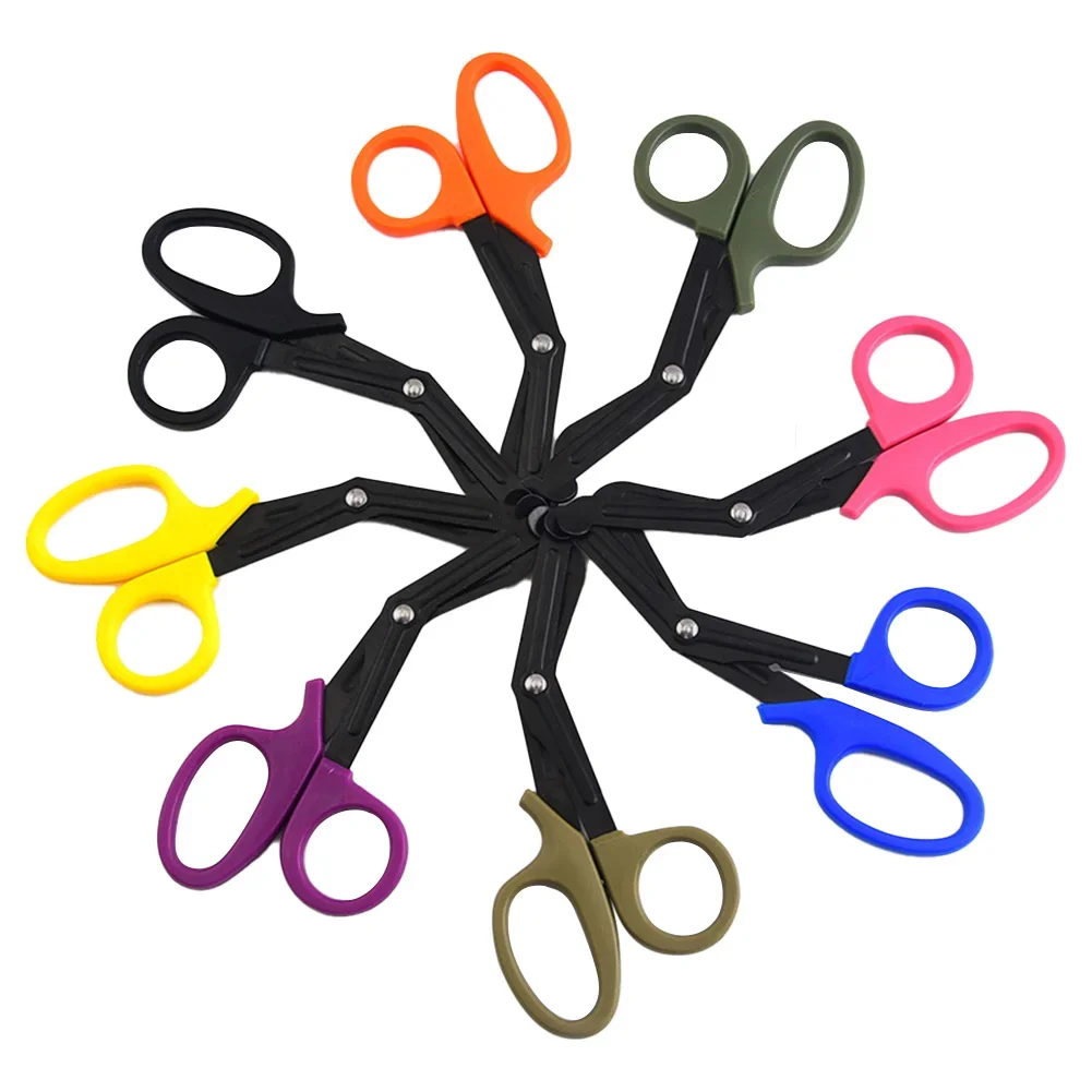 Survive Paramedic Rescue Scissor Trauma Gauze Cutter IFAK Emergency First Aid Shear Outdoor Bandage Medical Sissors Hand Tools thumbnail 2