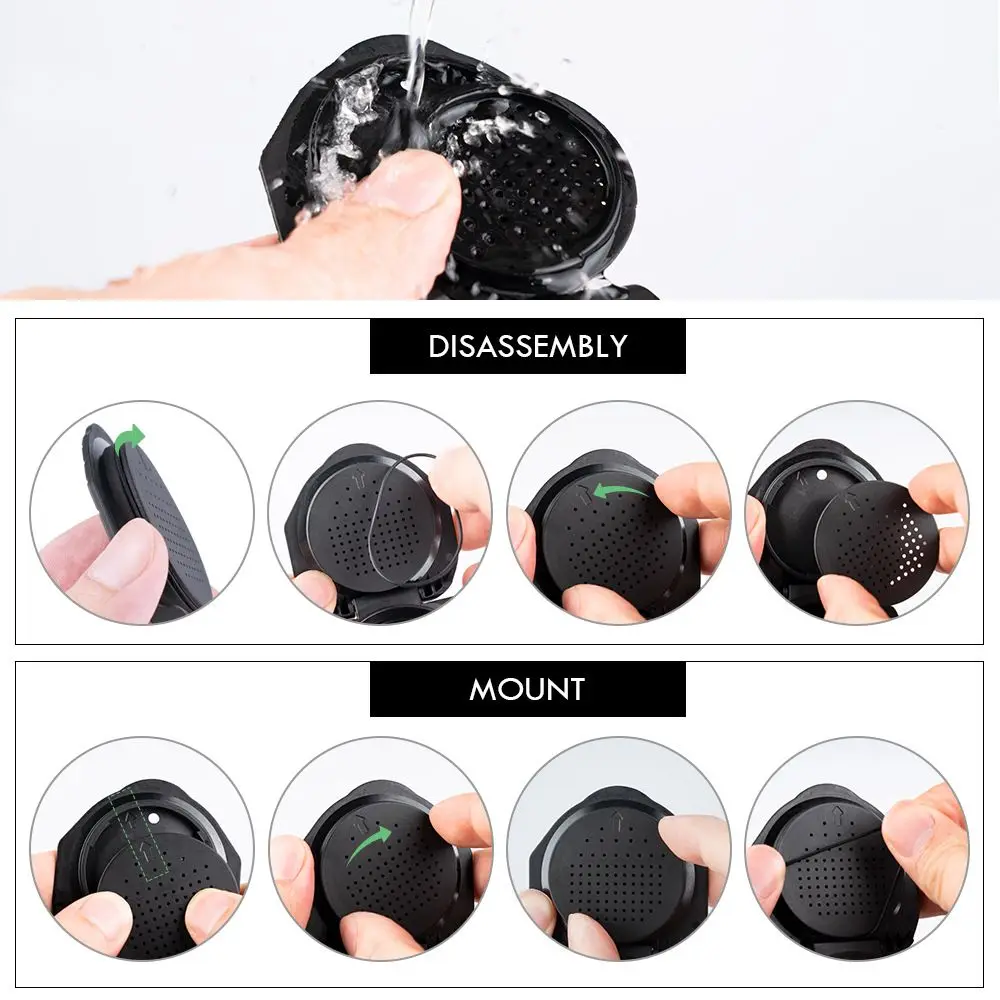Refill Reusable Capsule Adapter For Dolce Gusto Coffee Capsule Convert Compatible With Genio S Piccolo Xs Machine Coffee Accesso thumbnail 6