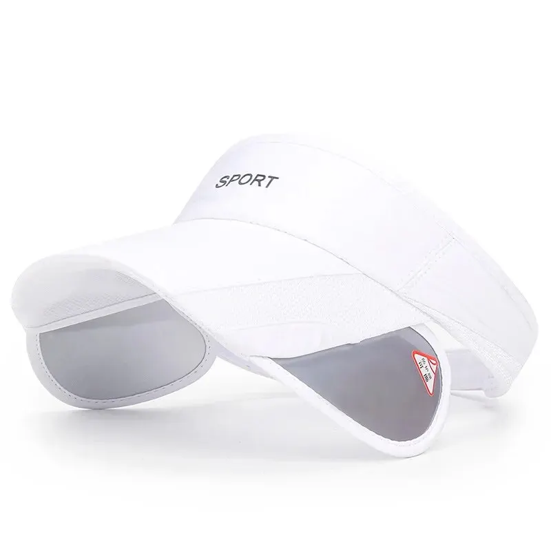 New Summer Outdoor Sport Casual Sports Empty Cap Men's Fishing Widened Pull-Out Brim Sunshade Sun Protection Hat Women thumbnail 4