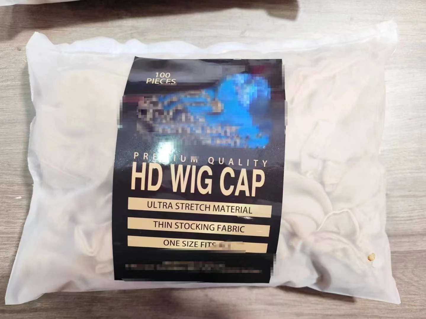 Wholesale HD Wig Caps High Quality Transparent HD Hair Nets Weave Nylon Stretchy Lace Front Wig Cap for Women Men Light Brown thumbnail 5