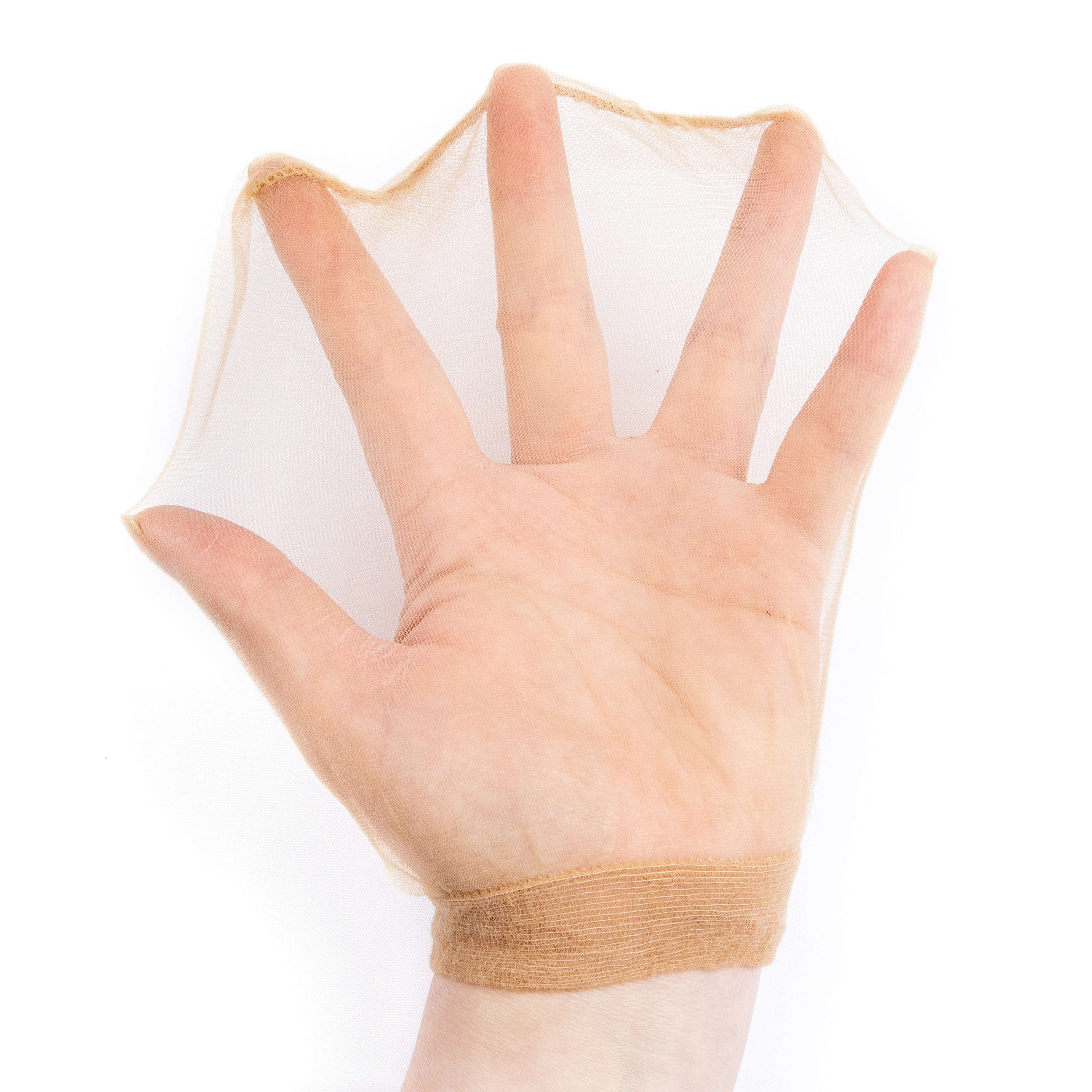 Wholesale HD Wig Caps High Quality Transparent HD Hair Nets Weave Nylon Stretchy Lace Front Wig Cap for Women Men Light Brown thumbnail 2