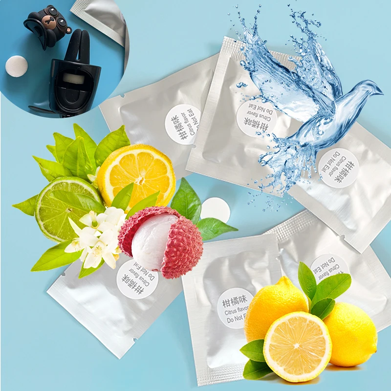 6 Pcs Solid Car Perfume Supplement Tablet Flavor Car Air Conditioner Vent Good Smell Scent Pads Car Refill For Auto Air Outlet thumbnail 2