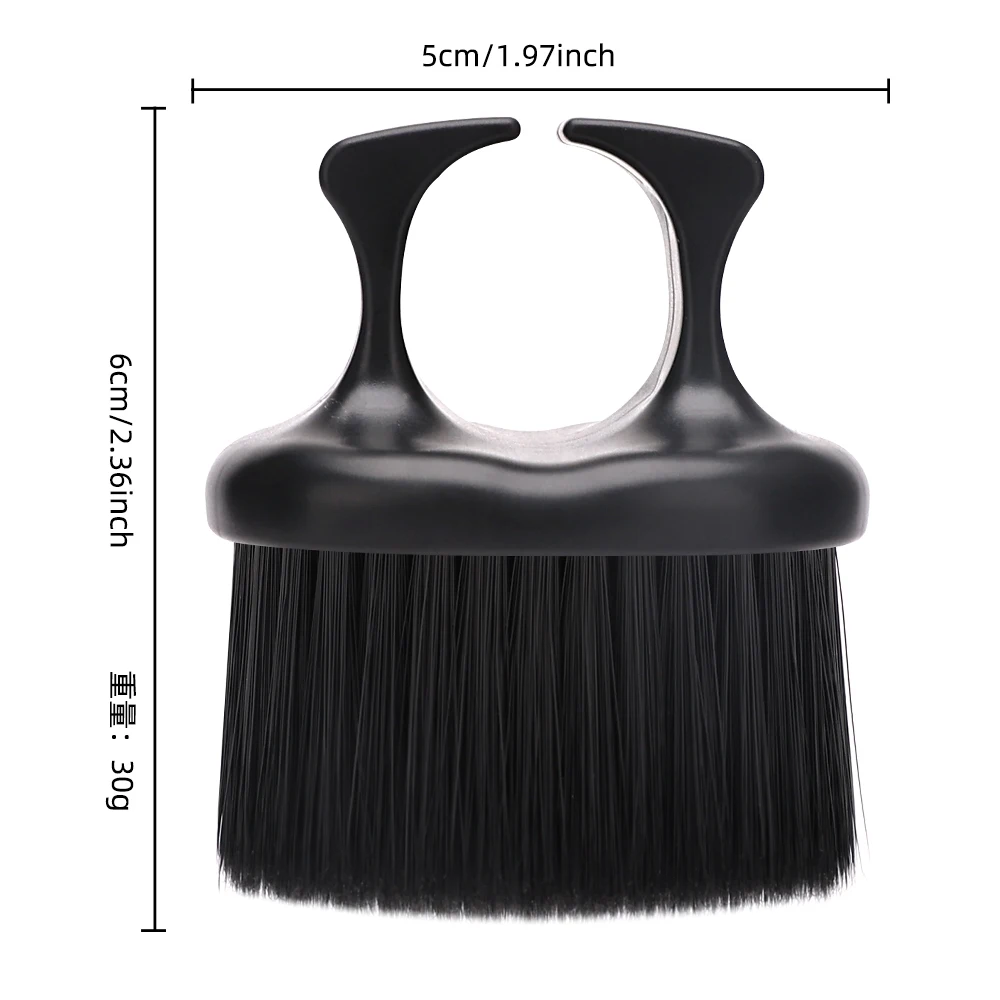 Ring Neck Duster Barber Remove Loose Hair Brush Hair Cutting Brush Soft Hair Cleaning Brush Hairdressing Tools thumbnail 3
