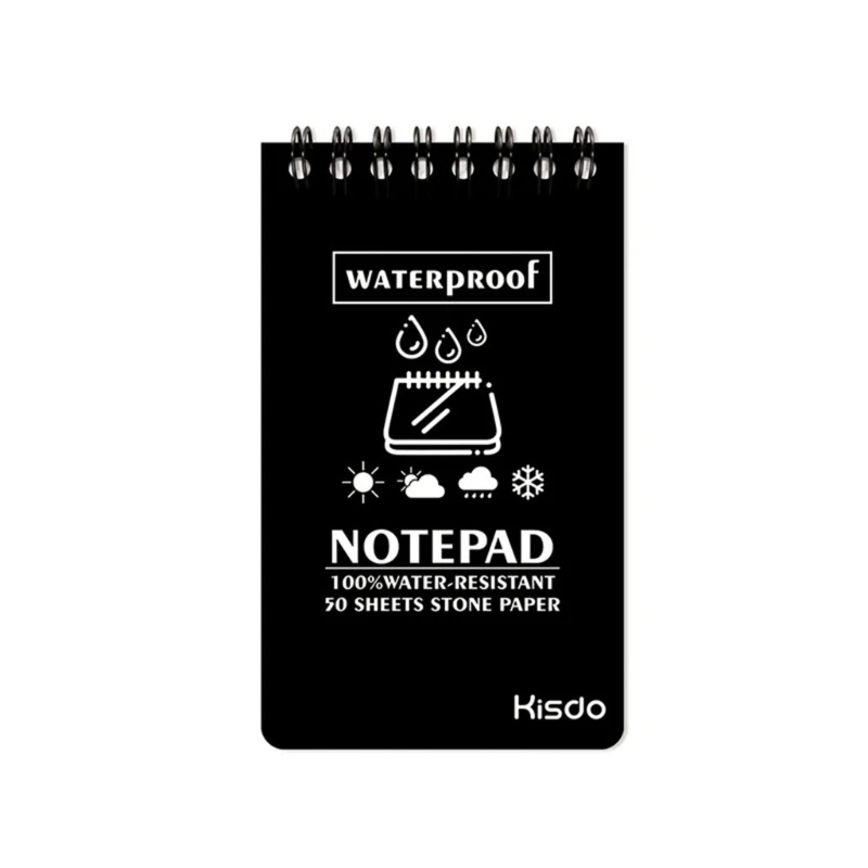 Waterproof Notebook Stone Paper Pocket Notebooks Waterproof Notepad Write in the Rain Notebook for Outdoor Activities 594A thumbnail 3