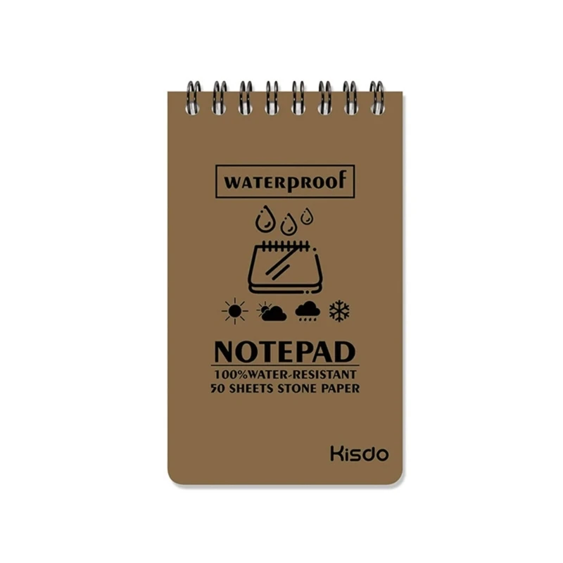 Waterproof Notebook Stone Paper Pocket Notebooks Waterproof Notepad Write in the Rain Notebook for Outdoor Activities 594A thumbnail 2