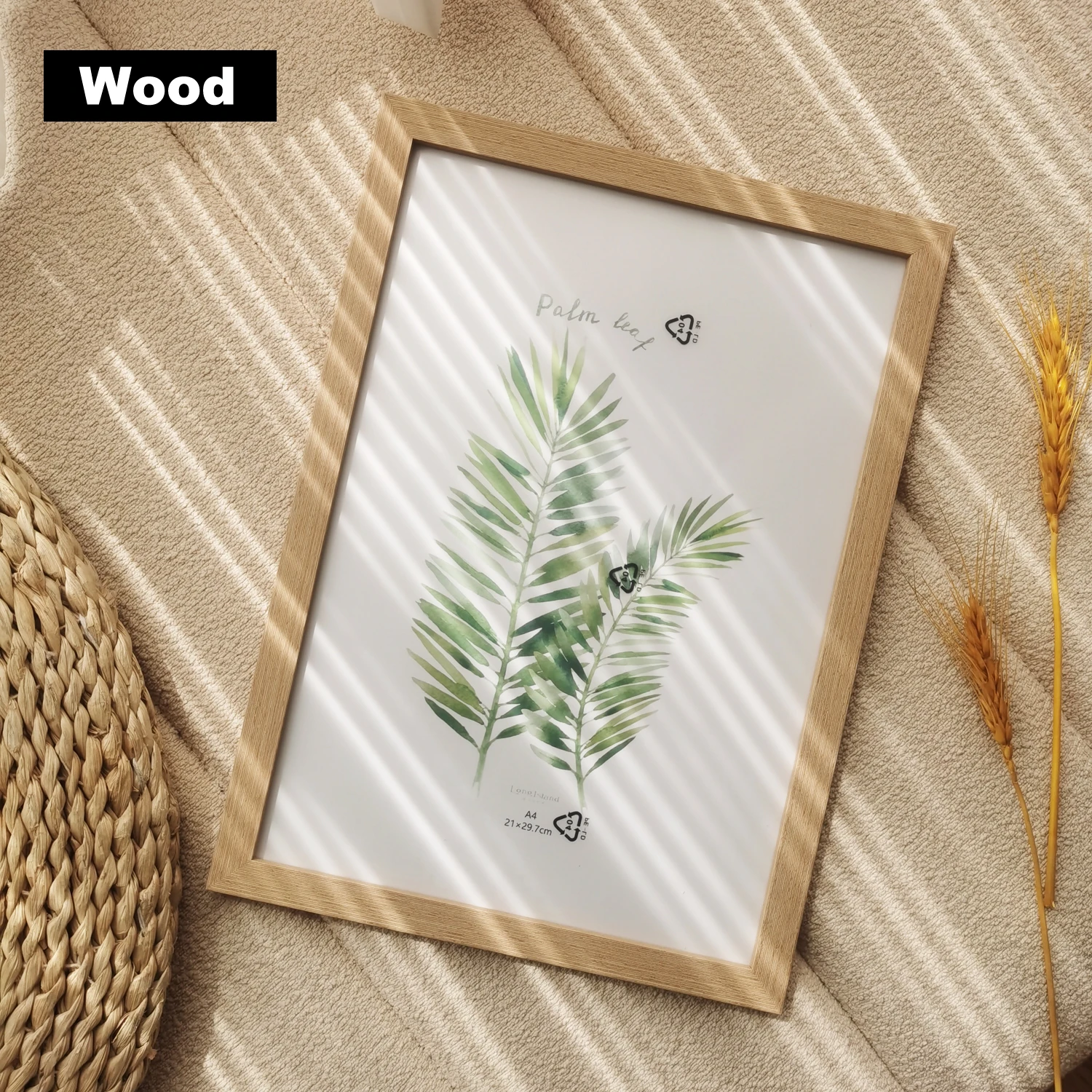 1Pc Wooden Photo Frame For Wall Hanging or Stand 10X15 15X20 20X25cm A4 Picture Frame For Pictures Photo Decor Commemorative Gif thumbnail 5