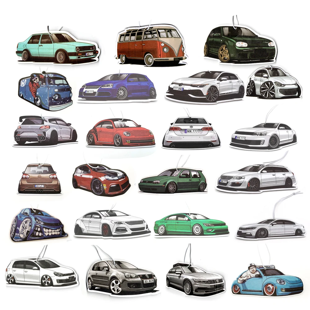Car Air Freshener Hanging Perfume For Volkswagen VW CC Beetle Lamando Magotan Scirocco Sagitar Beetle Golf 5 6 8 MK6 GTI MK5 6 8 thumbnail 2