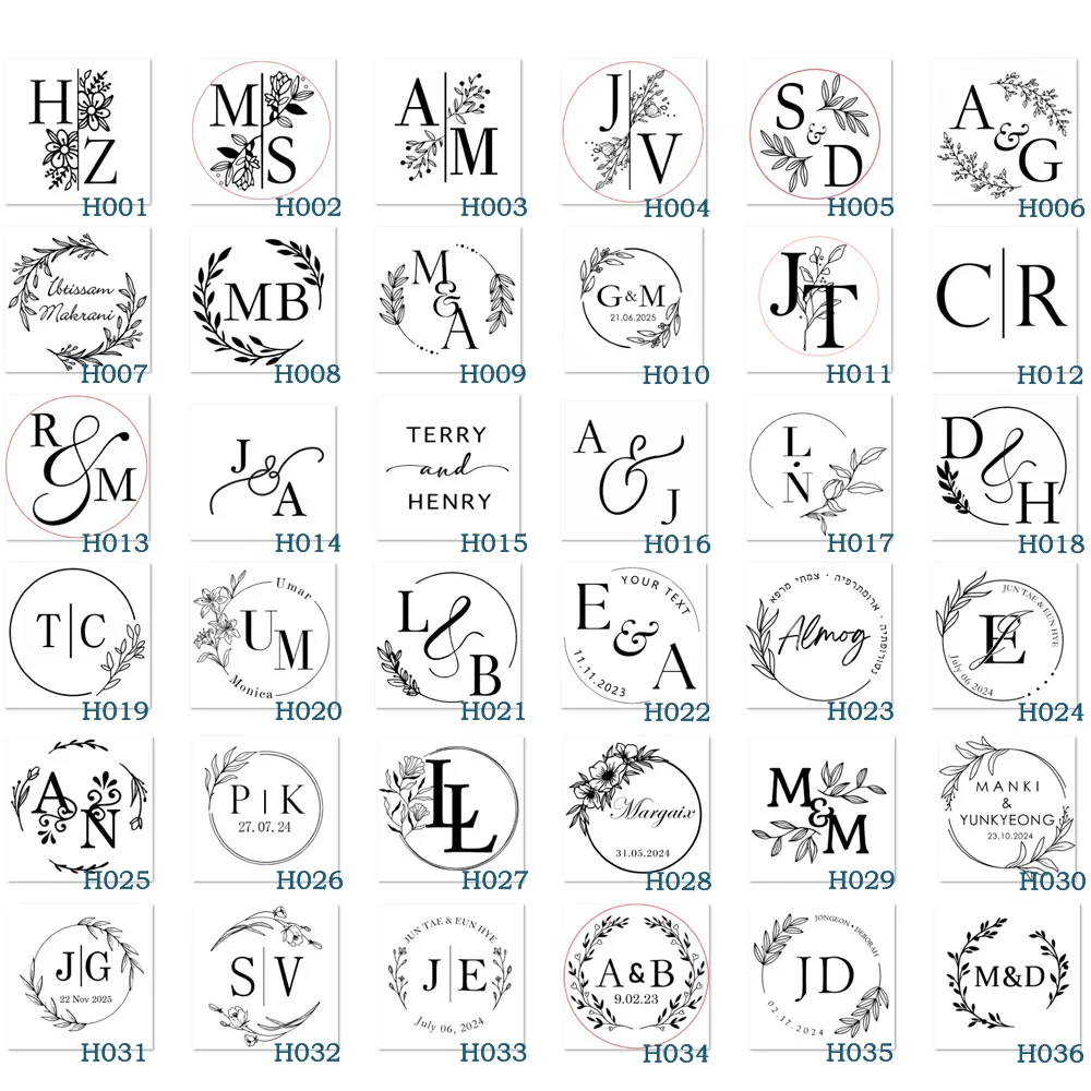 Embosser Stamp LOGO Customized Wedding Library Book Private Seals Customization Envelope Party Invitation Embossing Stamps DIY thumbnail 5