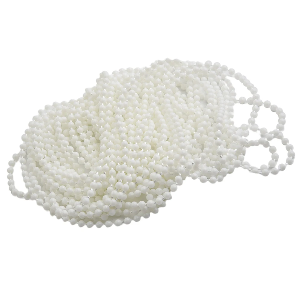 10 Meters Roller Blind Vertical Curtain Beaded Chain Cord Plastic Vertical Blinds Cord With Connectors Rope Treatments Hardware thumbnail 3