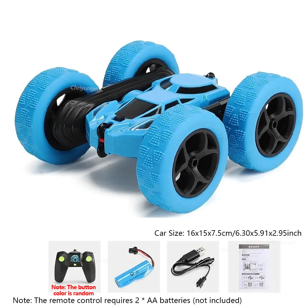 RC Stunt Car Children Double Sided Flip 2.4G Remote Control 360 Deree Rotation Off Road Drift RC Car Gifts For Kids Adults Boys thumbnail 6