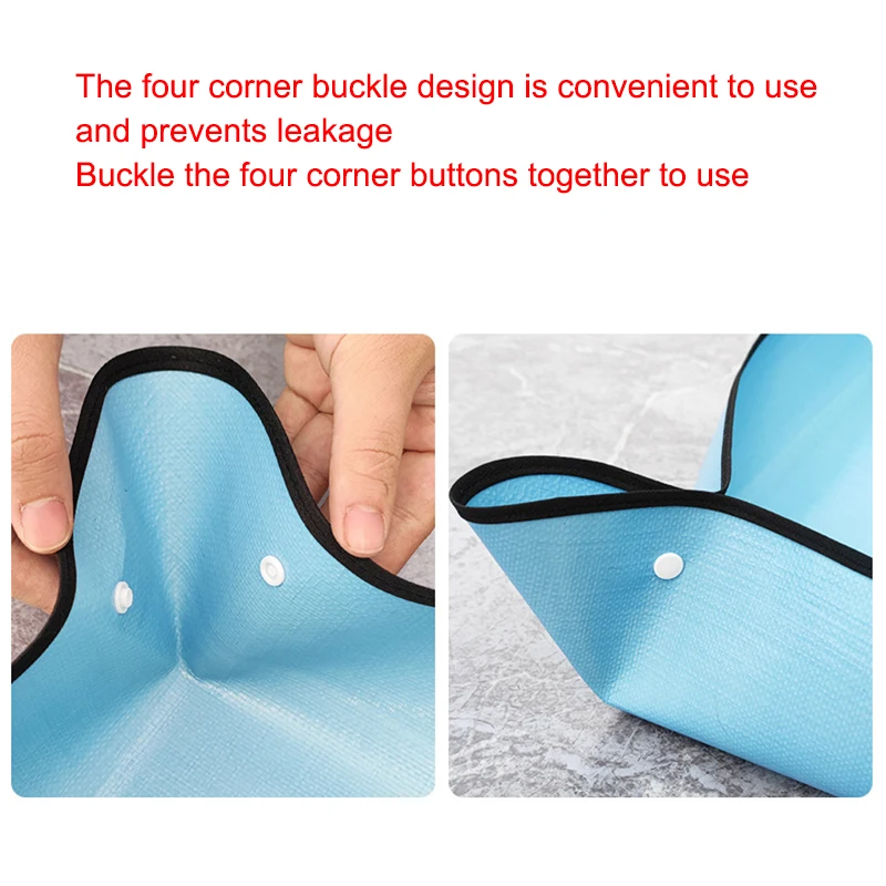 New Home Gardening Supplies Planting Mat Potting Pad Foldable Garden Plant Flower Pot Reusable Transplanting Waterproof Mats thumbnail 5
