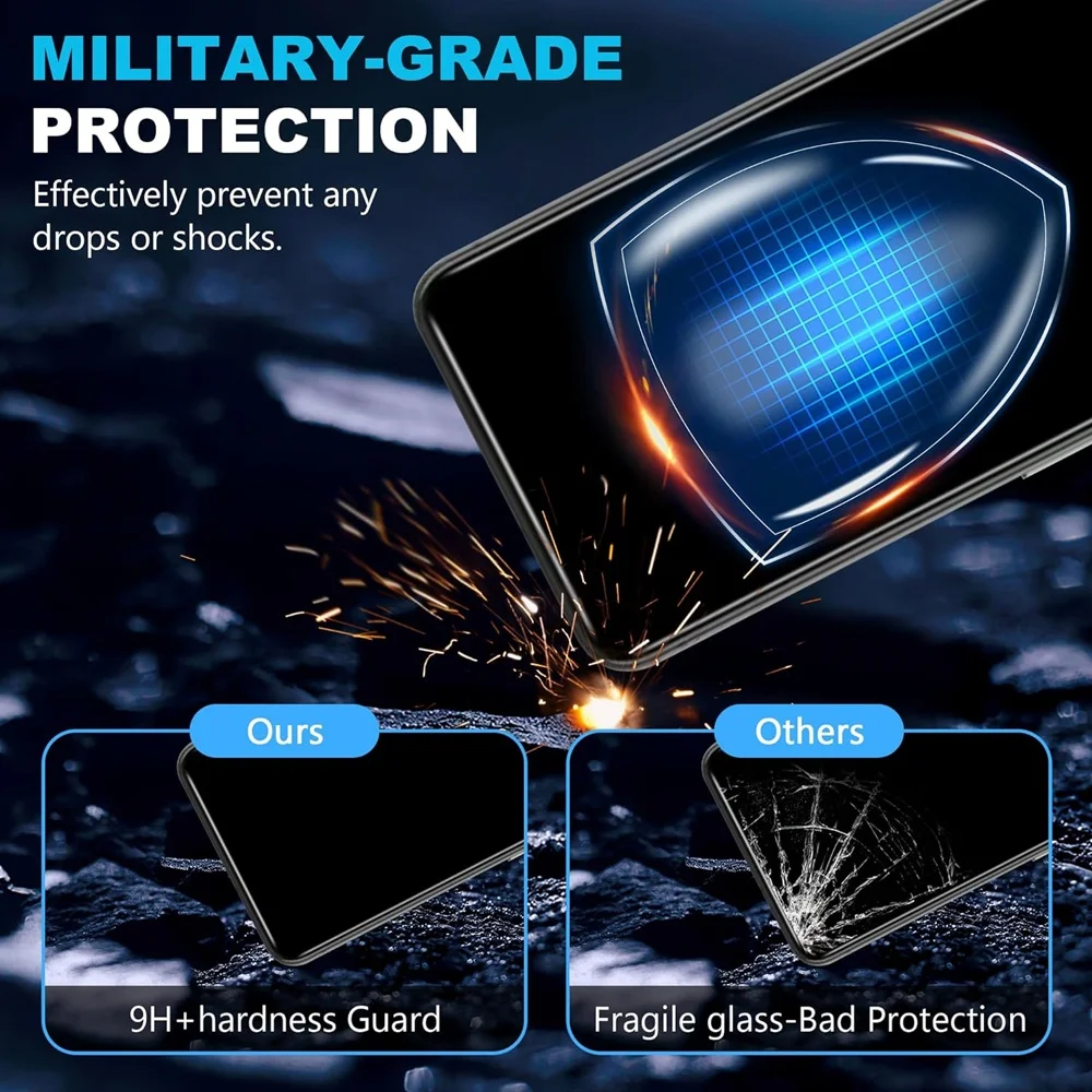 Tempered Glass For Samsung A16 A17 A26 A27 A36 A37 A56 A57 Screen Protector Galaxy A55 A35 A15 A25 A24 Film A51 A52 A53 A54 thumbnail 5