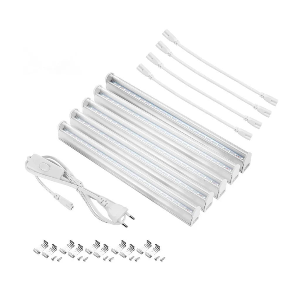 29cm 110V 220V Full Spectrum Led Grow Light T5 Tube LED Phyto Lamps Grow LED Lamp Bar Light Hydroponic Plant Growth Light thumbnail 4