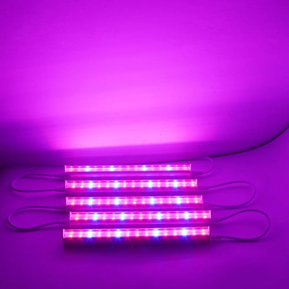 29cm 110V 220V Full Spectrum Led Grow Light T5 Tube LED Phyto Lamps Grow LED Lamp Bar Light Hydroponic Plant Growth Light thumbnail 2