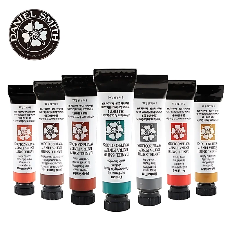 American Daniel Smith Watercolor Paint Natural Mineral Ultra-Fine 15ml Paint Tube Acuarelas Painting Artist Painting Supplies thumbnail 6