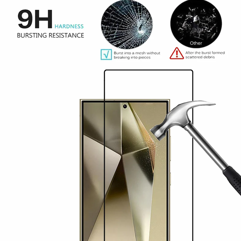 Tempered Glass For Samsung Galaxy S26 S25 S24 Ultra Screen Protector A17 A27 A37 A57 A56 A36 A26 A16 A55 A54 A53 A35 Film thumbnail 4