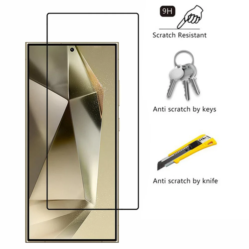 Tempered Glass For Samsung Galaxy S26 S25 S24 Ultra Screen Protector A17 A27 A37 A57 A56 A36 A26 A16 A55 A54 A53 A35 Film thumbnail 3