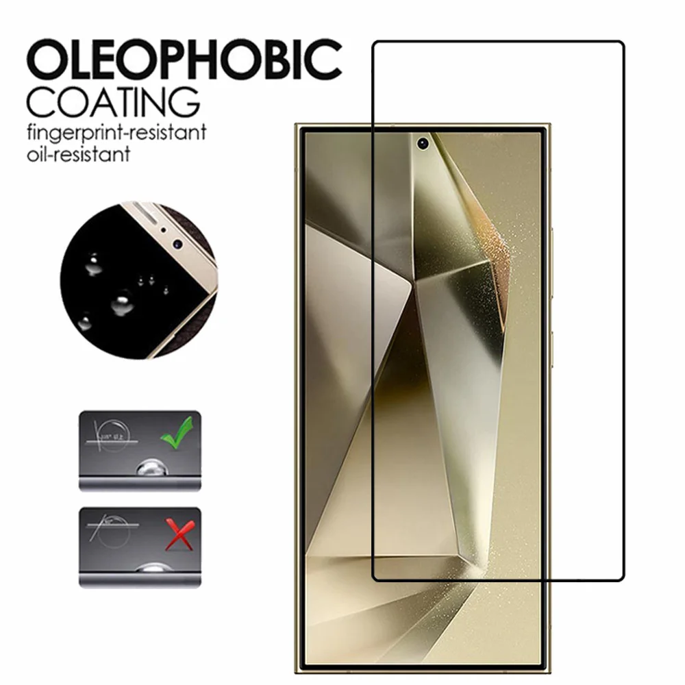 Tempered Glass For Samsung Galaxy S26 S25 S24 Ultra Screen Protector A17 A27 A37 A57 A56 A36 A26 A16 A55 A54 A53 A35 Film thumbnail 5