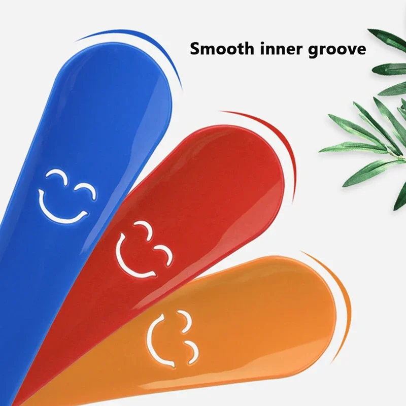 1Pcs 15cm Shoe Horns Professional Plastic Horn Spoon Shape Shoehorn Black Plastic Shoe Horn Sho Lifter Flexible Sturdy Slip thumbnail 4