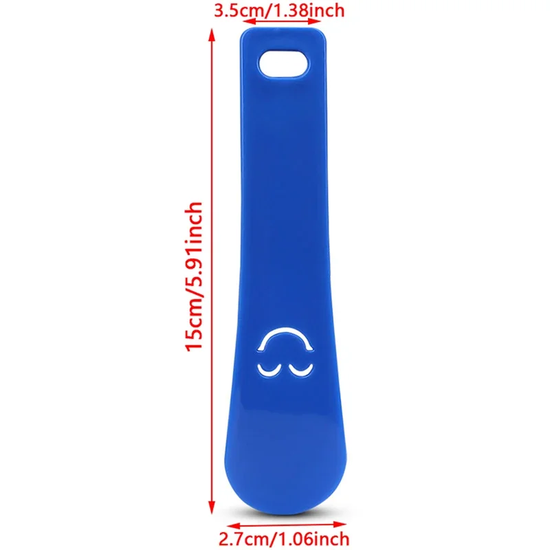 1Pcs 15cm Shoe Horns Professional Plastic Horn Spoon Shape Shoehorn Black Plastic Shoe Horn Sho Lifter Flexible Sturdy Slip thumbnail 6