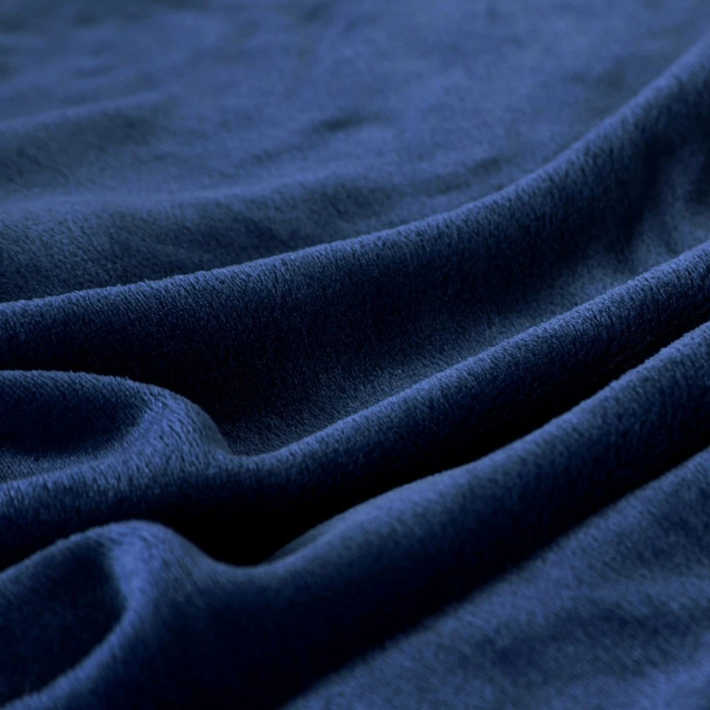 230GSM Coral Fleece Flannel Blankets For Beds Solid Blue Pink Soft Warm Thin Bedspread Sofa Cover Faux Fur Plaid Blanket thumbnail 6