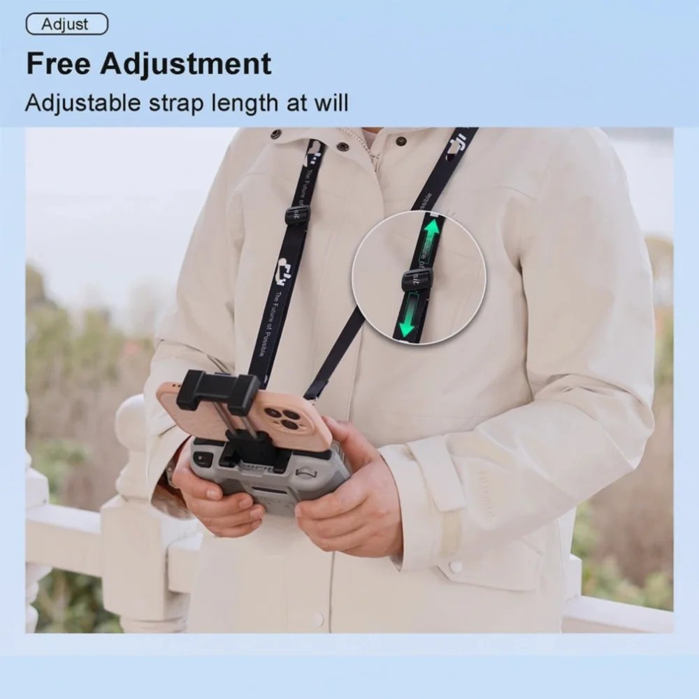 Remote Controller Lanyard NeckStrap w Fixed Hook for DJI MINI 2/Mini 3 4 Pro/Air 2S/3/Mavic 3/ DJI RC N1 N2 3 Drone Accessories thumbnail 3