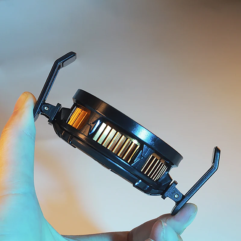 15W Strong Cooling FS03 FS02 Semiconductor Mobile Phone Cooler Radiator Magnetic and Rotatable Clip Quit 7 Color lighting thumbnail 6