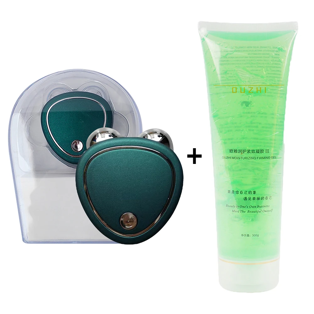 EMS Beauty Facial Massager Microcurrent Face Lifting Machine Anti Wrinkle Roller Skin Tightening Rejuvenation Charging Facial thumbnail 3