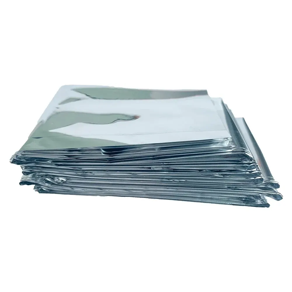 Rhino Rescue Emergency Blanket 1.6*2.1m Space Mylar Thermal for Outdoors, Hiking, Survival Blanket 10PC thumbnail 4