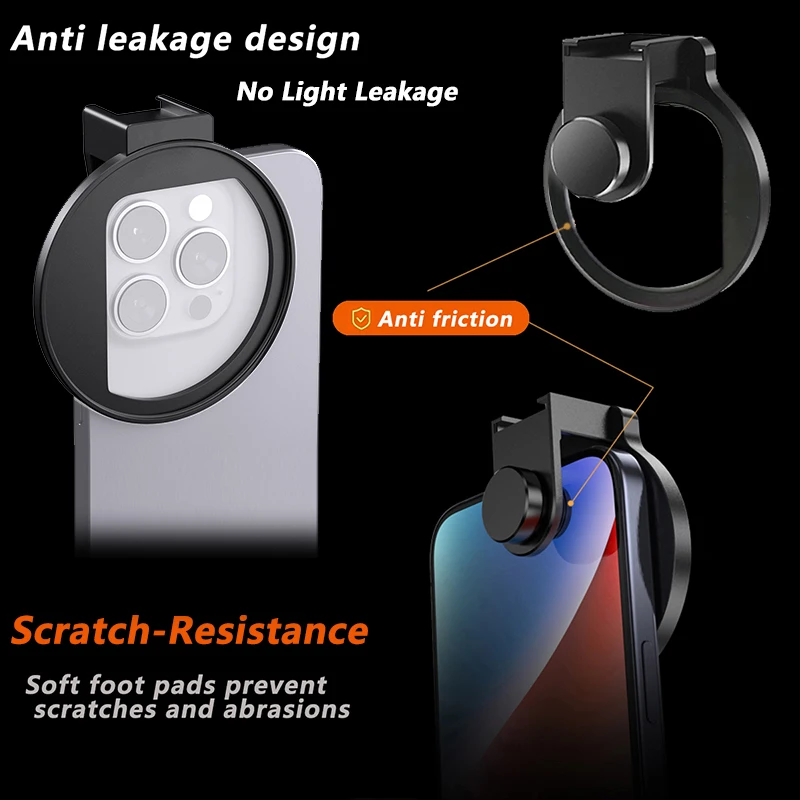 Upgraded 67MM ND CPL Metal Filter Adapter Phone Lens for iPhone 15 14 13 Pro Max Smartphone Stabilizer Photography Accessorie thumbnail 4