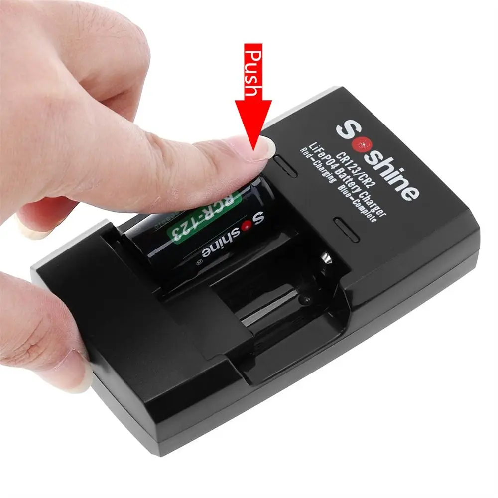 14250 CR123/CR2 15266 Lithium Battery USB Charger Battery Charger Dual Charger thumbnail 5