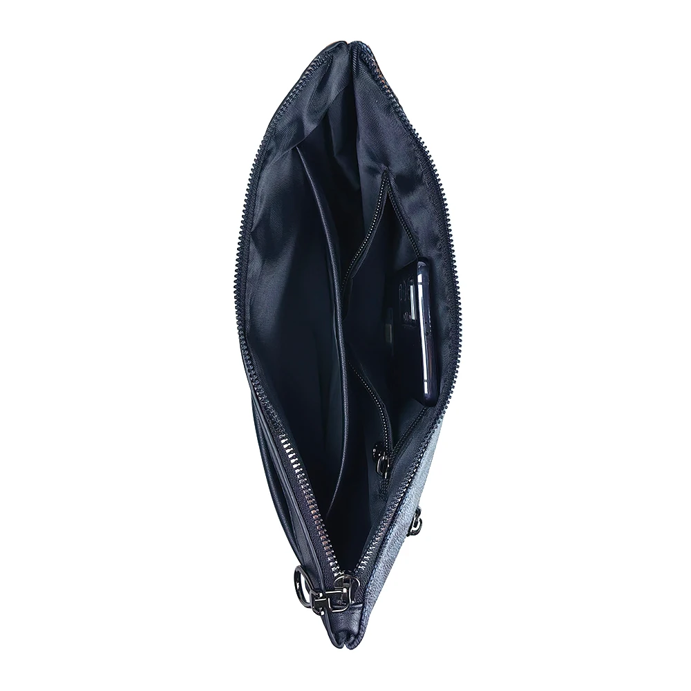 New Fashion PU Leather Men Clutch Bag Business And Leisure PAD Handbag Underarm Pocket Envelope Bag Outdoor Commuting Wallet Men thumbnail 5