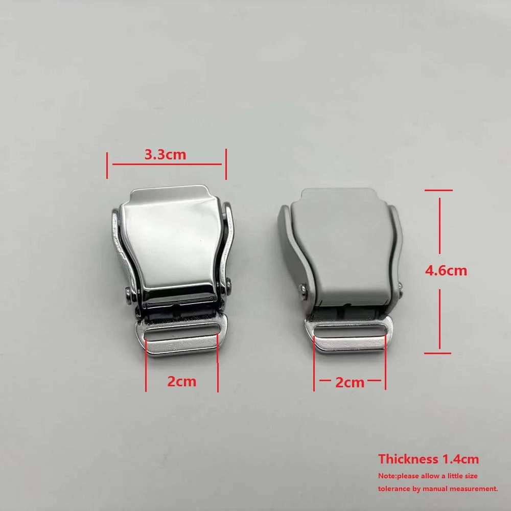 2CM 1.5CM SLOT Detachable Mini Airplane Safety Seat Belt Buckle Aviation Airline Plane Belt Aircraft Seatbelt Buckle Keychain thumbnail 5