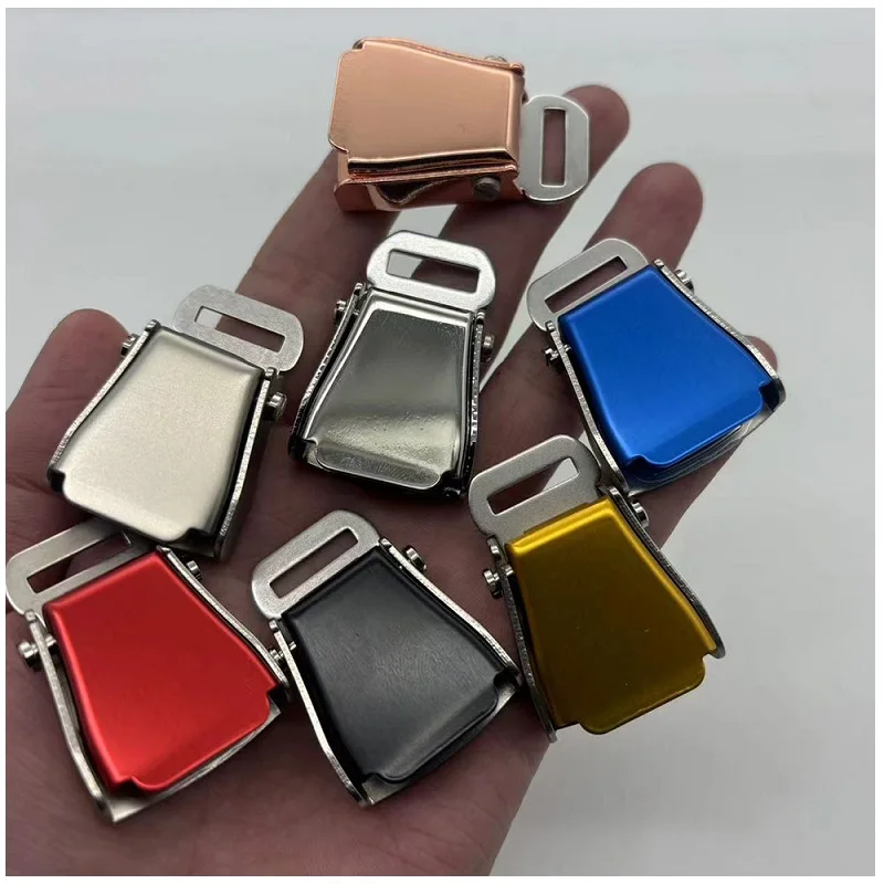2CM 1.5CM SLOT Detachable Mini Airplane Safety Seat Belt Buckle Aviation Airline Plane Belt Aircraft Seatbelt Buckle Keychain thumbnail 2
