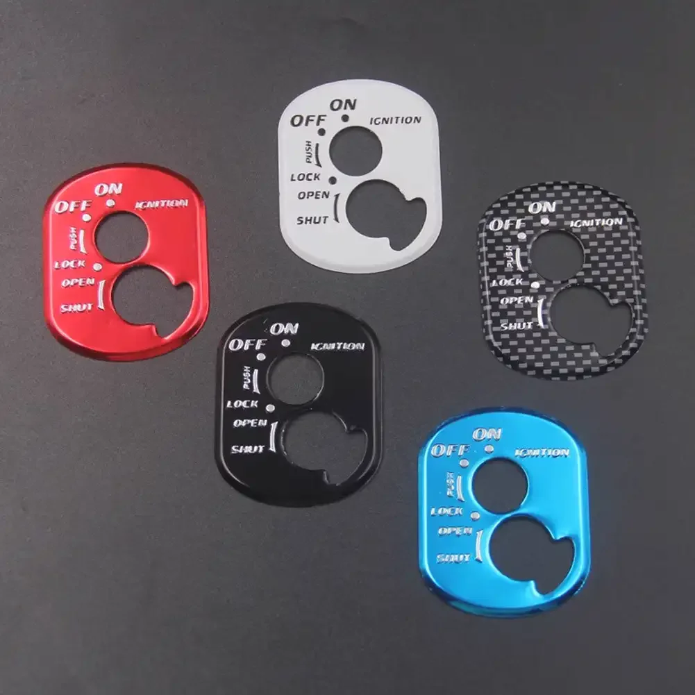 Motorcycle Ignition Switch Key Cap Aluminum Lock Cover Motor Accessories For Honda Beat Vario Wave Pcx V1 V2 Wh100t 125t 110t thumbnail 5