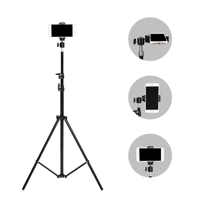 Mobile phone live support photo tripod multi-functional video recording selfie landing tripod thumbnail 2