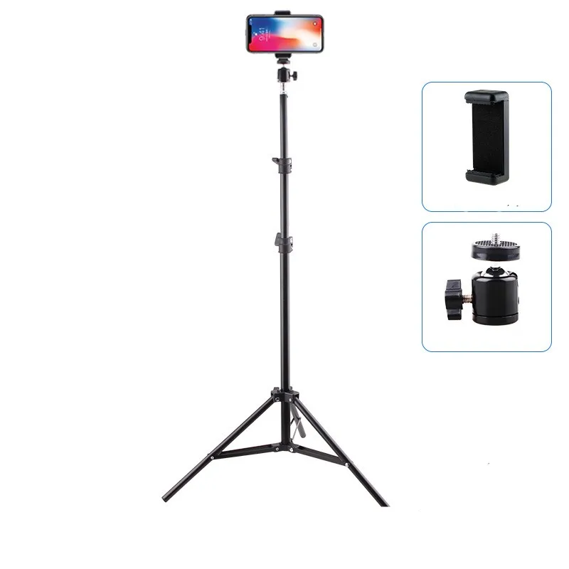 Mobile phone live support photo tripod multi-functional video recording selfie landing tripod thumbnail 3