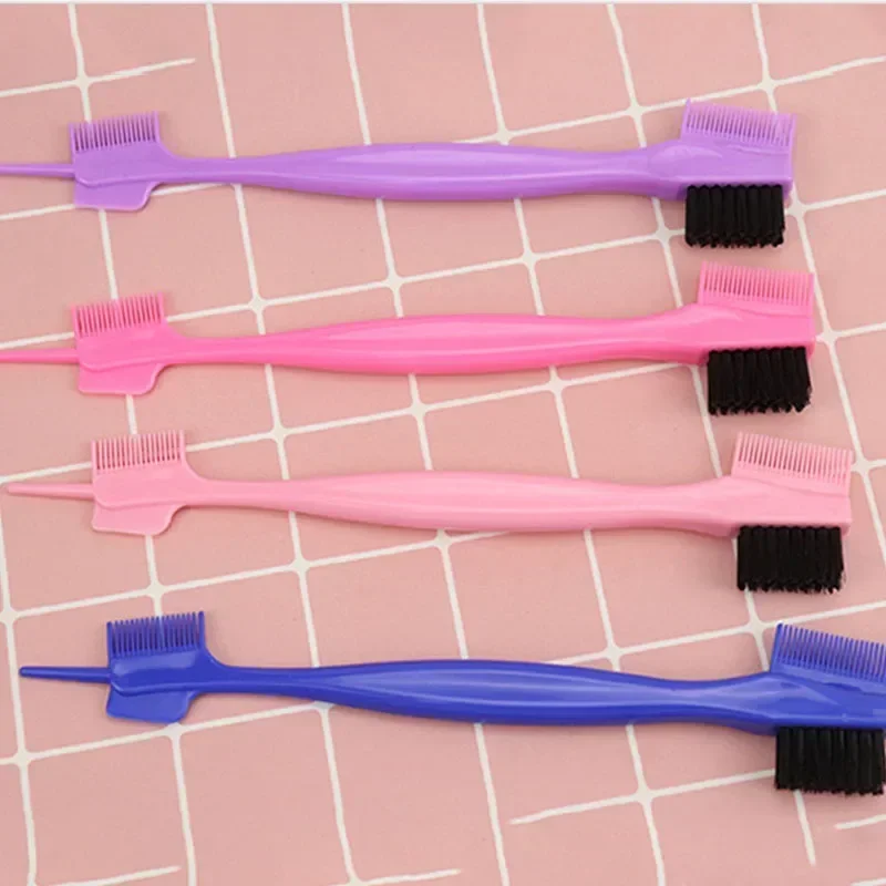 Baby Care Hair Edge Brush Comb Double Sided 3 in 1 Edge Control Brush for Baby Hair Salon Hair Care Comb Brushes Beauty Tools thumbnail 5