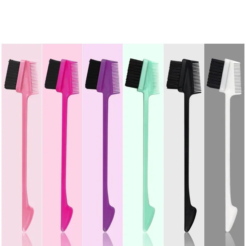 Baby Care Hair Edge Brush Comb Double Sided 3 in 1 Edge Control Brush for Baby Hair Salon Hair Care Comb Brushes Beauty Tools thumbnail 3